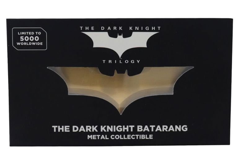 The Dark Knight Trilogy Batarang Limited Edition Metal Collectible - Image 4