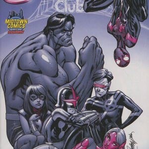 Champions (Marvel) Vol 2 #1 Cover C Midtown Exclusive J Scott Campbell Monochromatic Variant Cover (Marvel Now Tie-In)