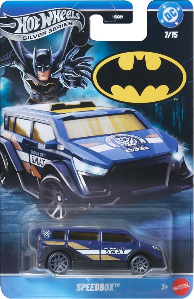 DC Comics Hot Wheels Silver Series 2026 Mix 2 Set of 5 Models - Image 6