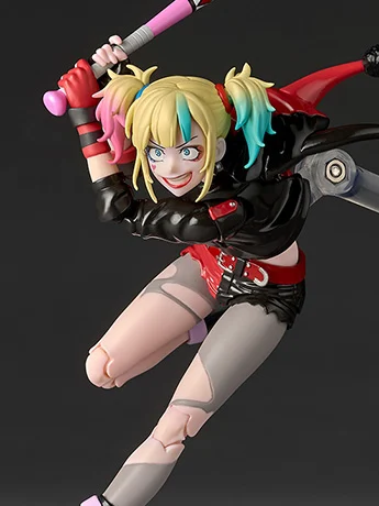 Suicide Squad Isekai Amazing Yamaguchi Revoltech NR082 Harley Quinn Action Figure - Image 6