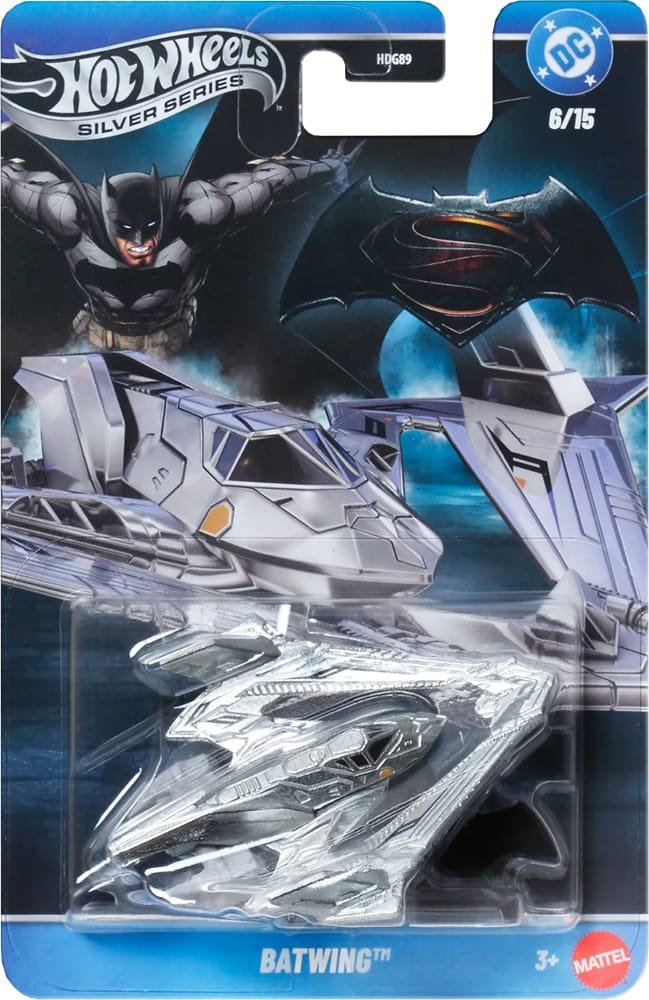 DC Comics Hot Wheels Silver Series 2026 Mix 2 Set of 5 Models - Image 2