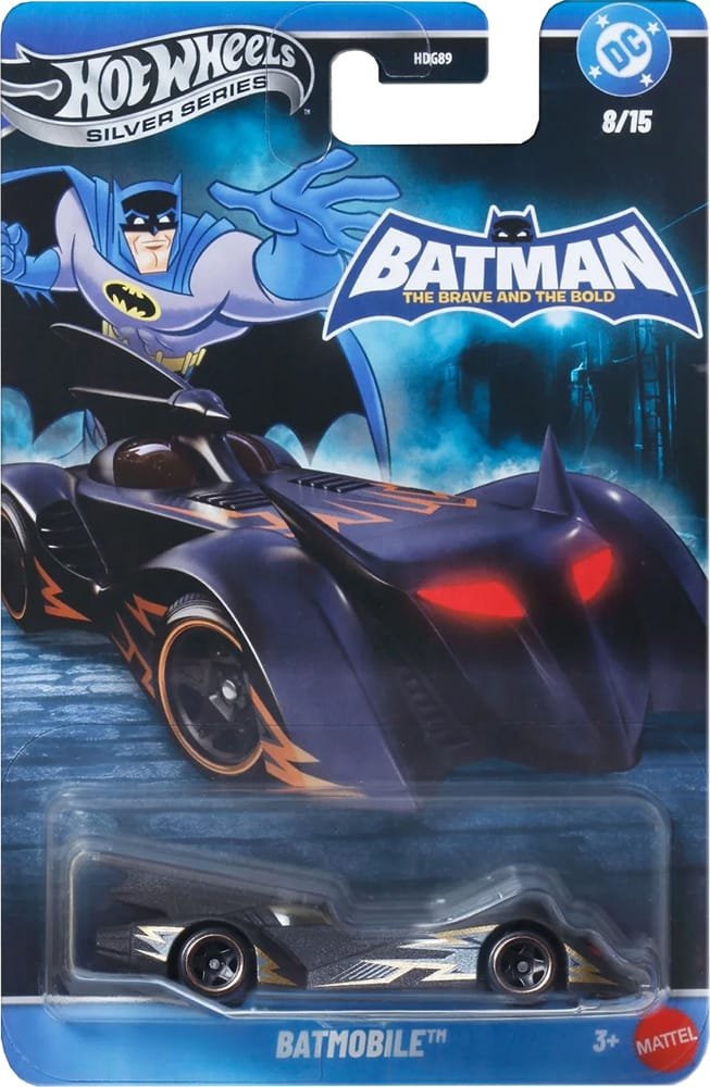 DC Comics Hot Wheels Silver Series 2026 Mix 2 Set of 5 Models - Image 5