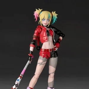 Suicide Squad Isekai Amazing Yamaguchi Revoltech NR082 Harley Quinn Action Figure