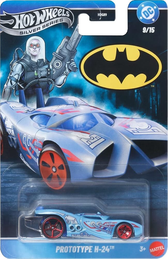 DC Comics Hot Wheels Silver Series 2026 Mix 2 Set of 5 Models - Image 4