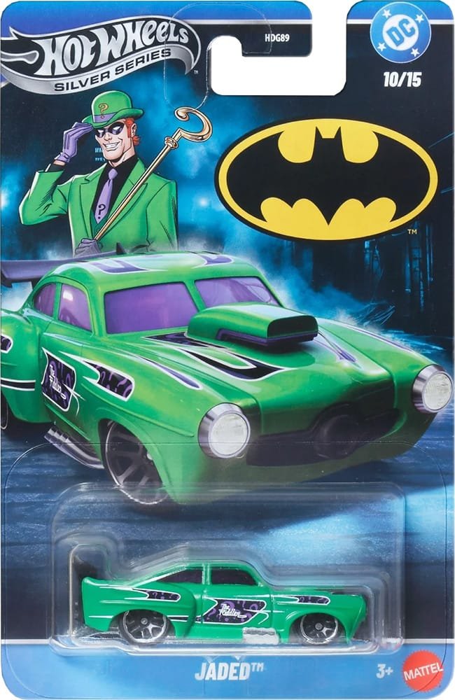 DC Comics Hot Wheels Silver Series 2026 Mix 2 Set of 5 Models - Image 3