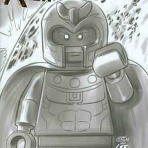 All-New X-Men #17 Cover D Incentive Leonel Castellani Lego Sketch Variant Cover (Battle Of The Atom Part 6)