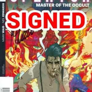 Doctor Spektor Master Of The Occult #1 Cover J Incentive Signed By Mark Waid
