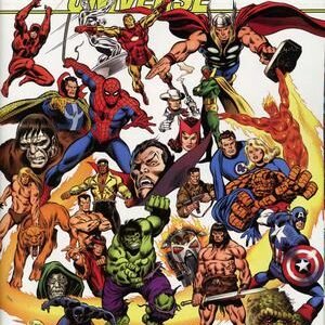 History Of The Marvel Universe #1 Cover E Incentive John Buscema Hidden Gem Variant Cover