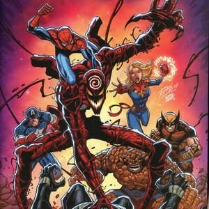PRODUCT TITLE: ABSOLUTE CARNAGE #5 COVER J INCENTIVE RON LIM VIRGIN VARIANT COVER