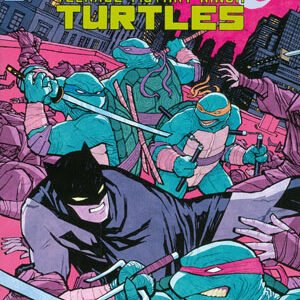 Batman Teenage Mutant Ninja Turtles #1 Cover B Midtown Exclusive Cliff Chiang Color Variant Cover