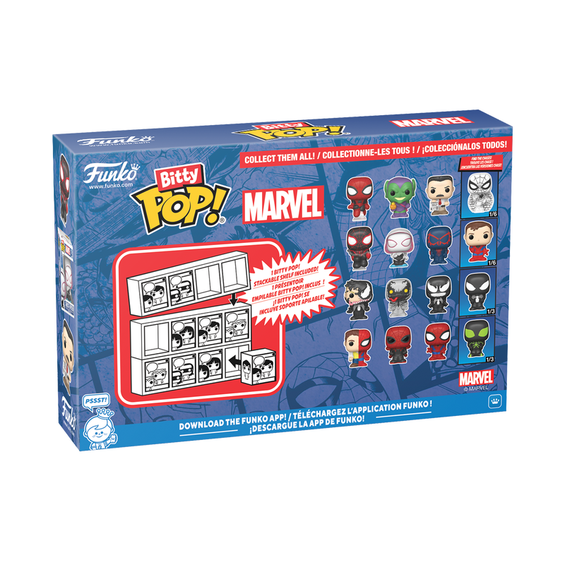 Bitty Pop! Spider-Man 4-Pack Series 3 - Image 2