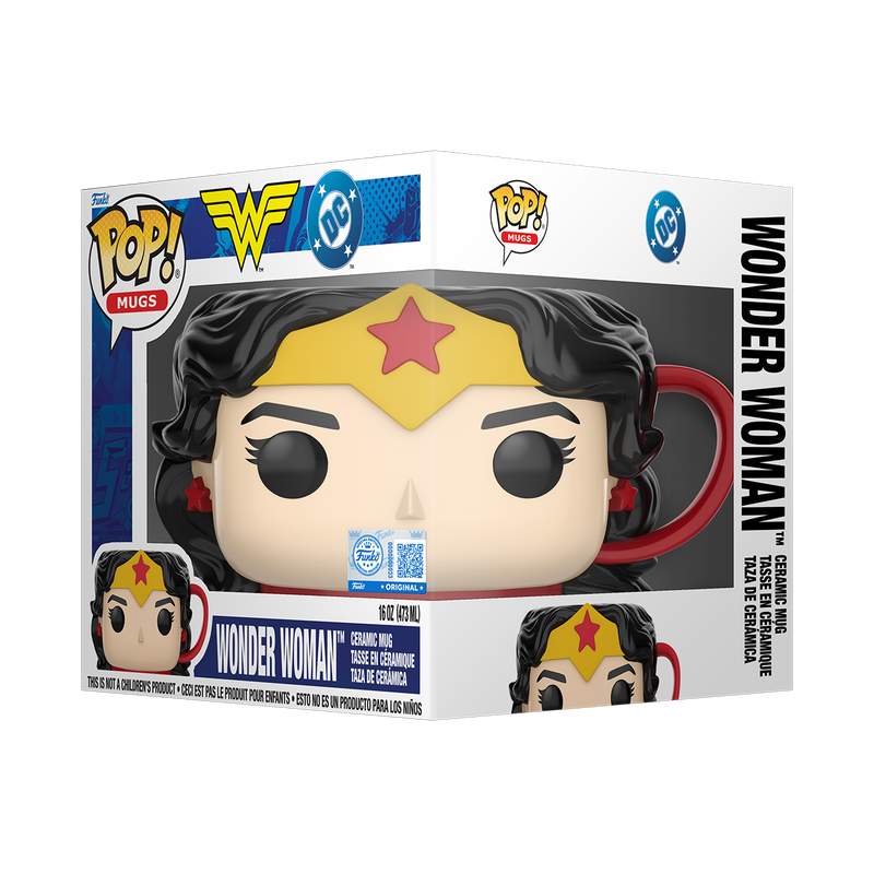 Wonder Woman Ceramic Mug - Image 2
