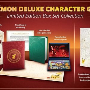 Pokémon Deluxe Character Guide Limited Edition Box Set Collection
