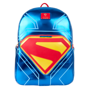 Superman Light Up Glow Full-Size Backpack