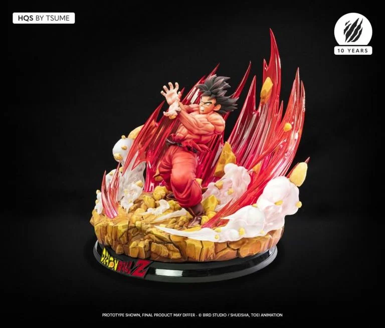 Dragon Ball Z HQS Goku Kaio-ken 1/6 Scale Limited Edition Statue - Image 5