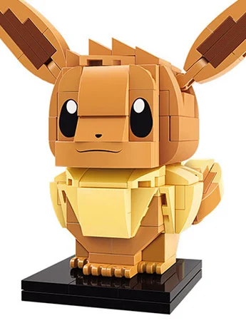 Pokemon Eevee Qman Building Blocks Toy Set