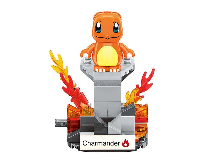 Pokemon Charmander Mini Qman Building Blocks Toy Set