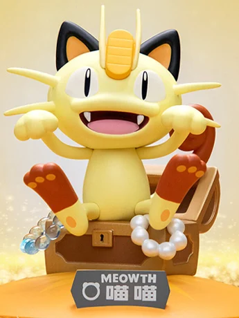Pokemon Prime Figure Mini Meowth Figure - Image 2