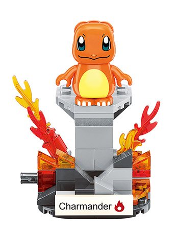 Pokemon Charmander Mini Qman Building Blocks Toy Set - Image 2