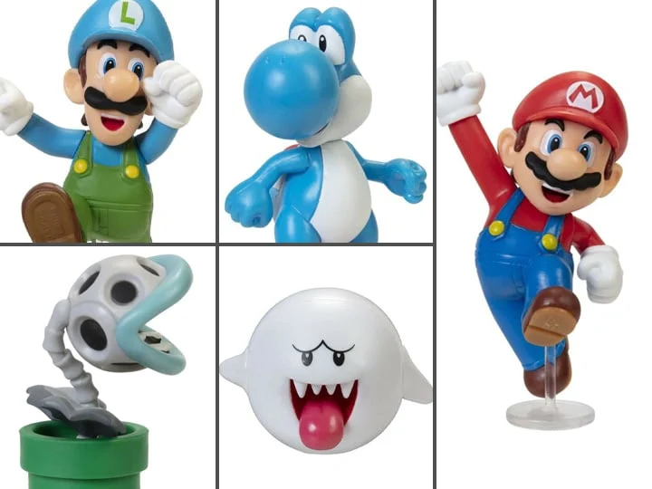 World of Nintendo 2.5-Inch Scale Wave 27 Set of 5 Limited Articulation Figures