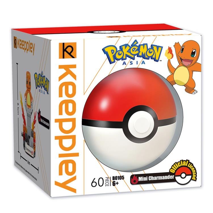 Pokemon Charmander Mini Qman Building Blocks Toy Set - Image 3